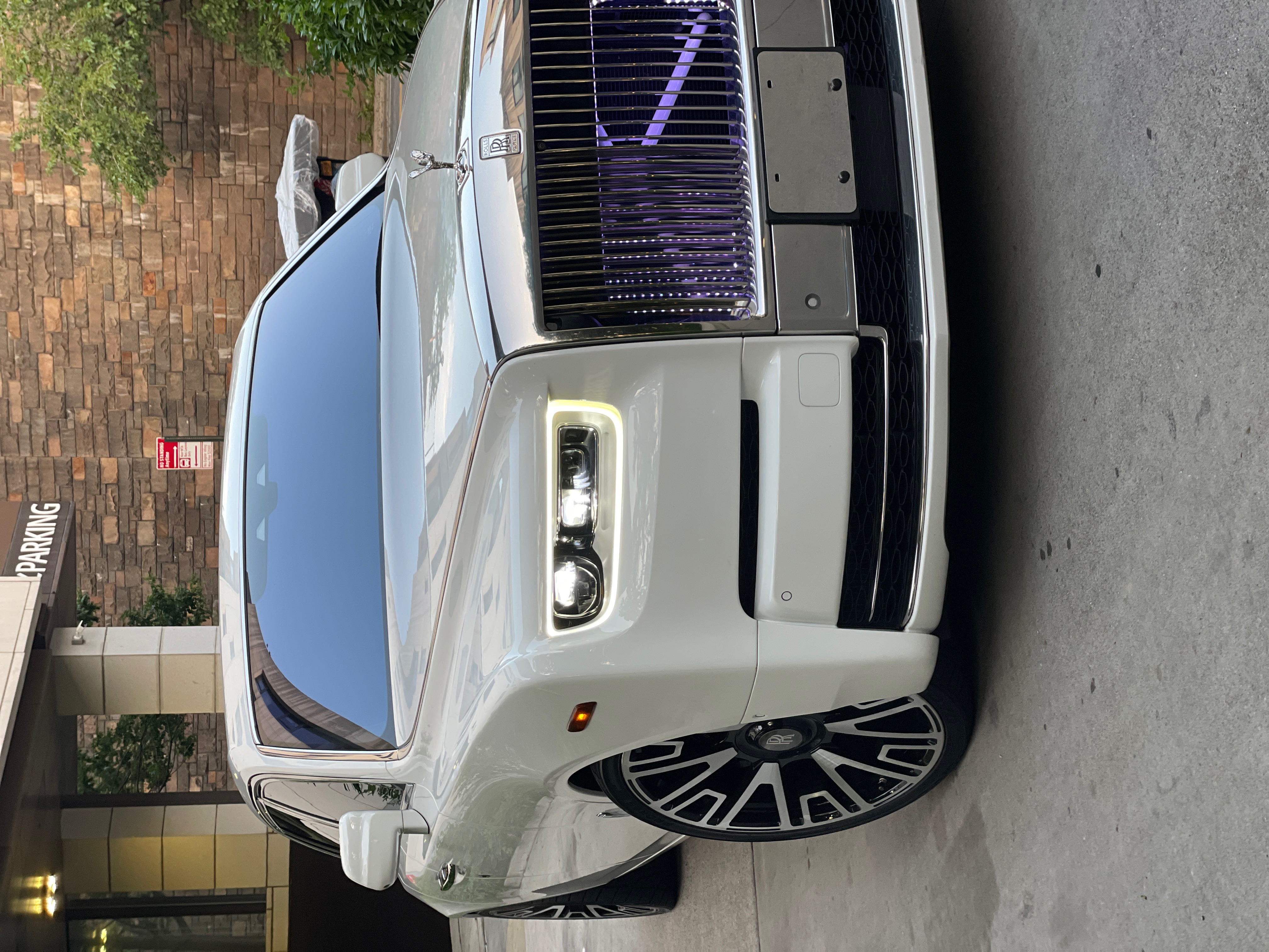 White Rolls Royce Phantom luxury car rental New York City CLX Prestige